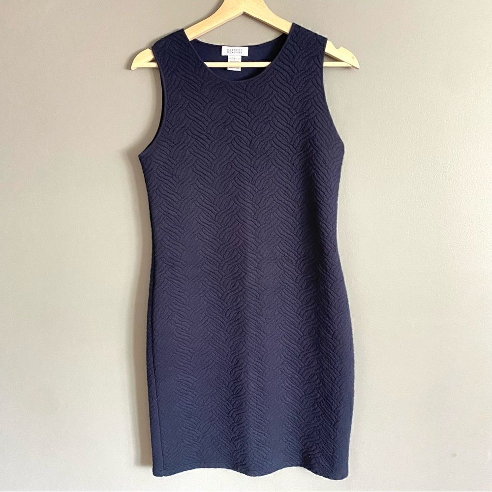 Barneys New York Womens Blue Knit Mini Dress Size 2